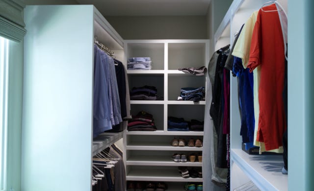 completed new closet design