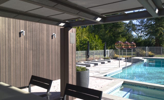 cooks view toward pool house